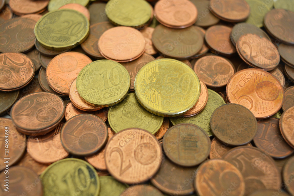 Euro cent coins Euro cent coins