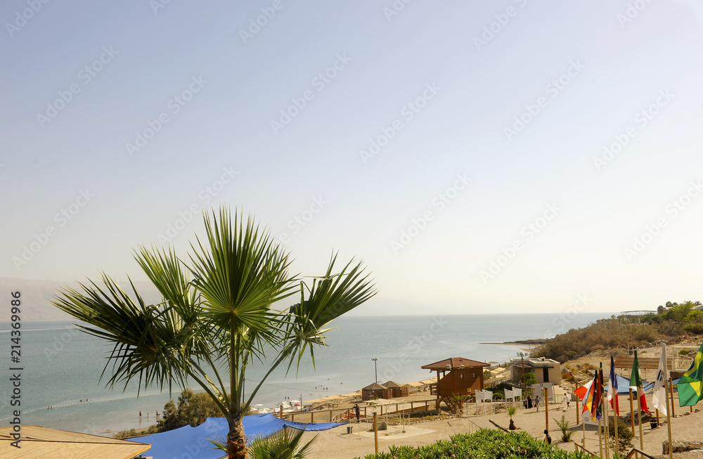 Kalia Beach, Totes Meer, Israel, Naher Osten, Vorderasien