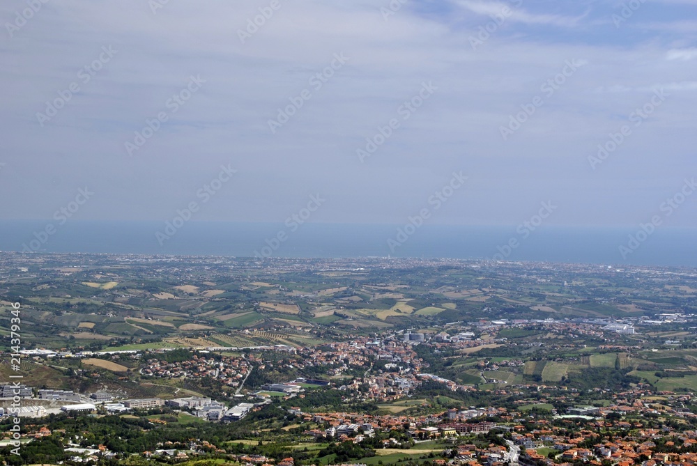 view from the San Marino Tower