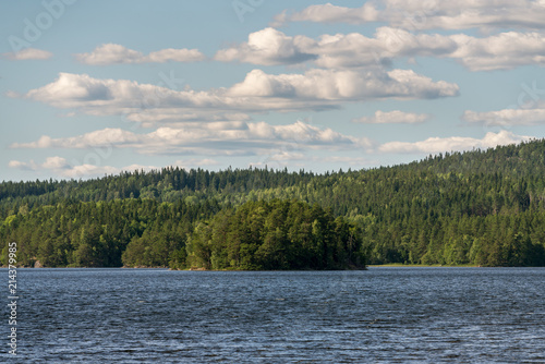 Beautiful swedish lake landscape © DZiegler