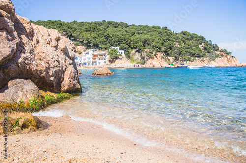 Sea coast near Begur, Costa Brava, Spain