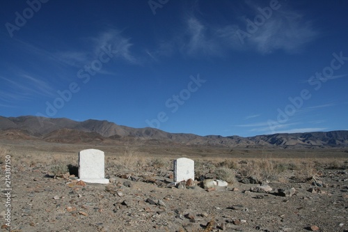 Two Graves in the Desert
