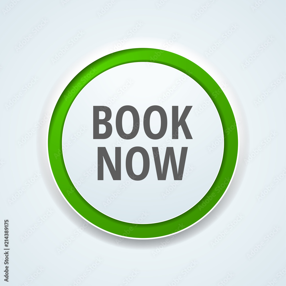 Book Now button illustration Book Now button illustration
