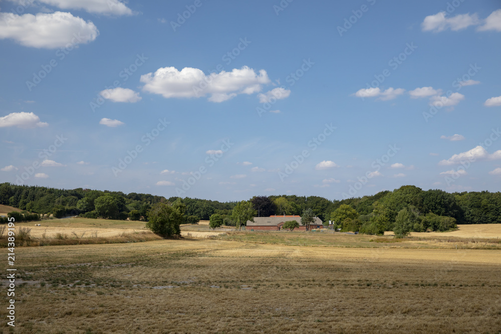 Obraz premium Farm in Hvidberg Denmark