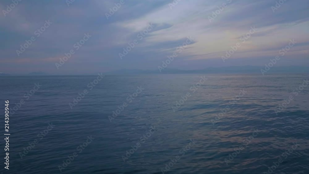 custom made wallpaper toronto digitalScenic view from sail ship on water surface and beautiful sky over blue sea