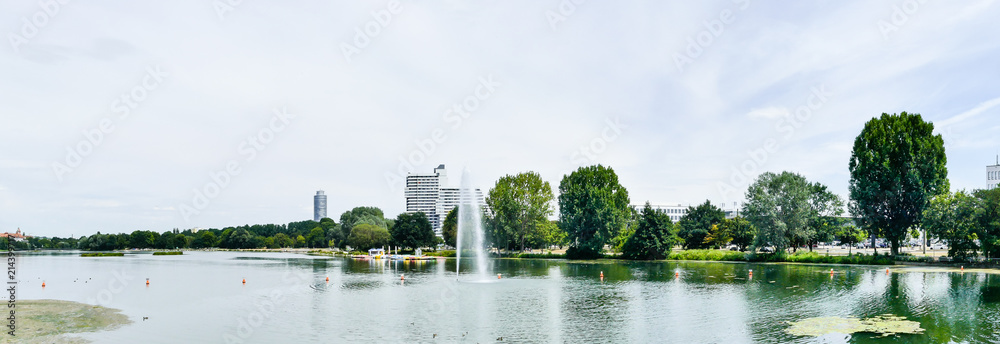 Obraz premium Panoramafoto Wöhrdersee Nürnberg