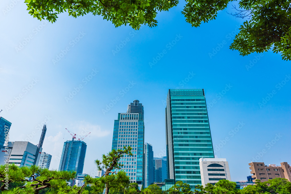Fototapeta premium 東京の高層ビル群 High-rise building in Tokyo