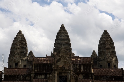 アアンコールワット　朝日　日の出　サンライズ　夜明け　カンボジア