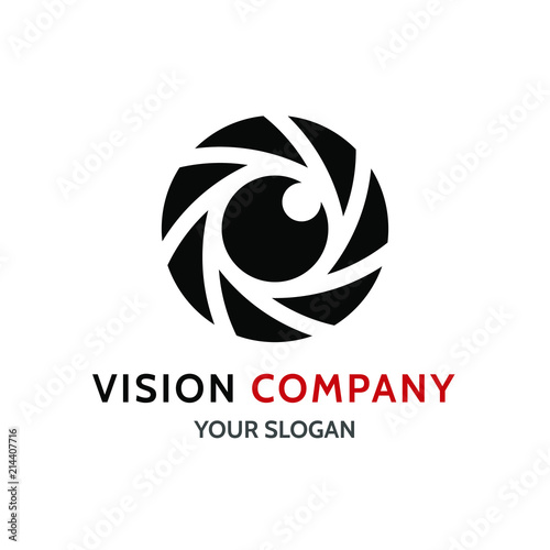 Vector Photo camera aperture sign icon. Photo Camera Photography Elements and Video Camera Icons Illustration can be used as Logo or Icon