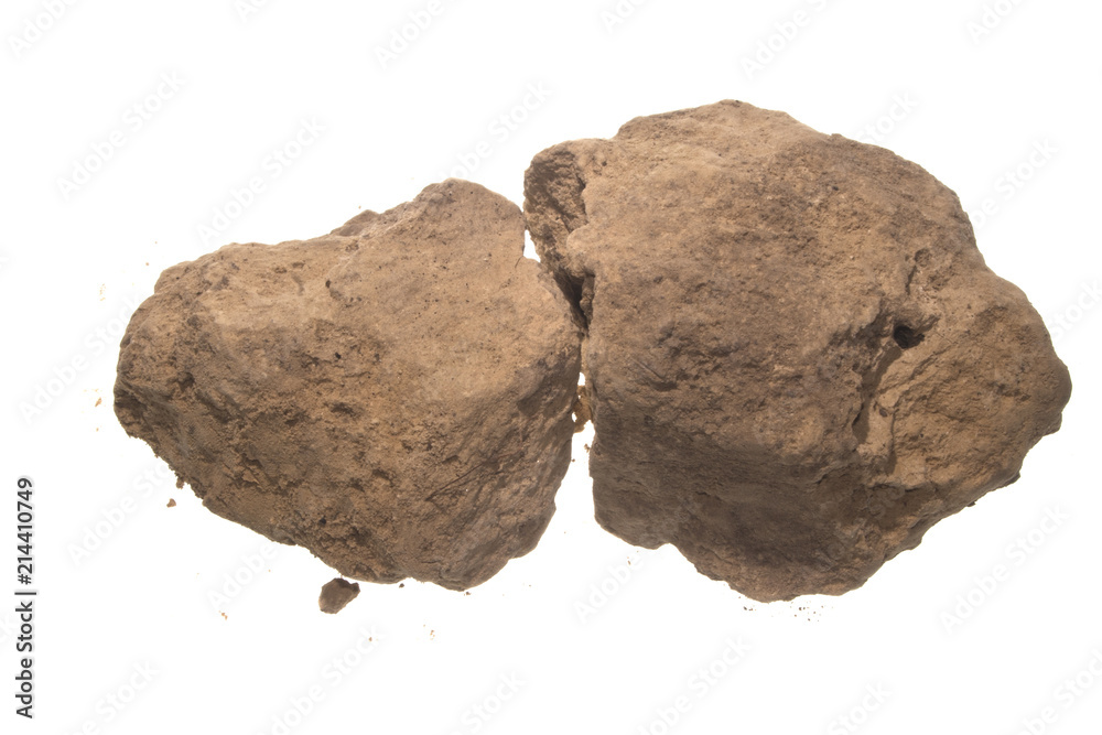 clay isolated on white background clay isolated on white background