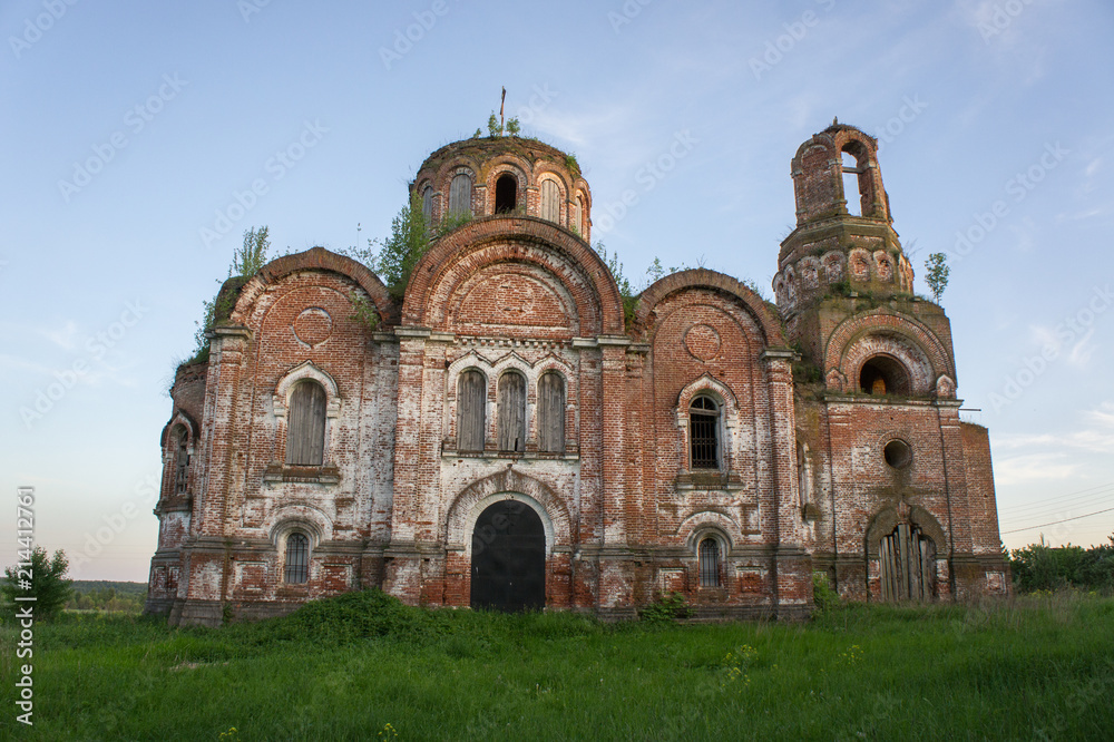 The Old Orthodox Church (1864) The Conception of John the Baptist in the Tver Region. Suffered during the Second World War.