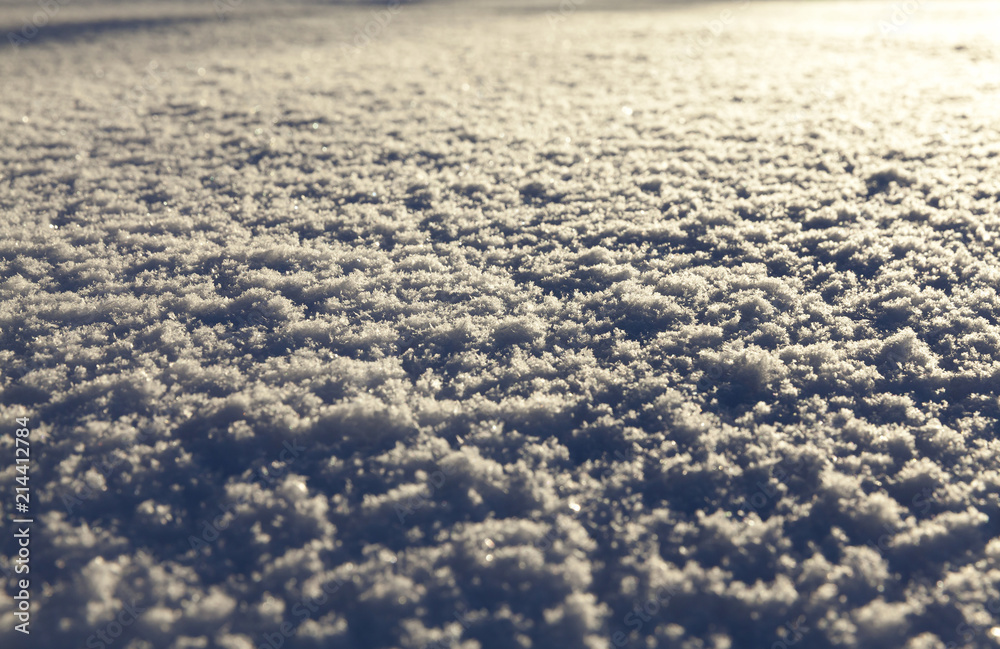 Obraz premium snow surface, winter