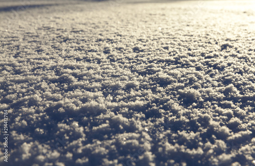 snow surface  winter