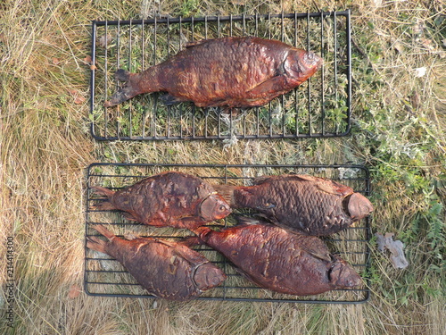 руба копченая на решетке