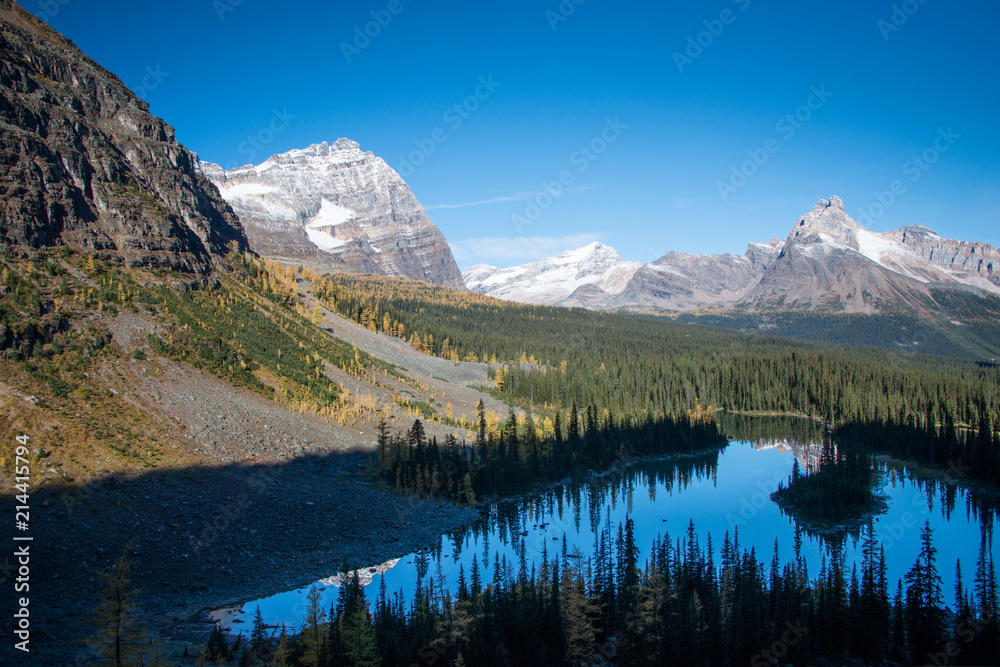 Obraz premium Lake O'Hara in Autumn, Yoho National Park