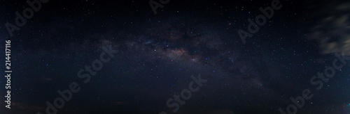 Fotografie, Obraz Sky background and stars at night Milkyway
