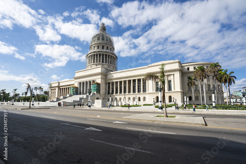 The Capitol of Havana on a beautiful summer day