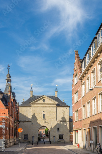 Prisoners Gate in the streets of Lier in Belgium