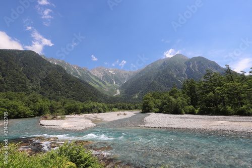 上高地の夏景色