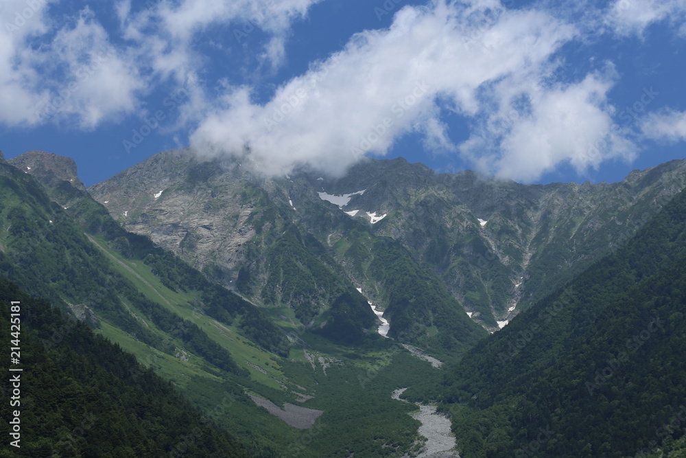 Fototapeta premium 上高地の夏景色