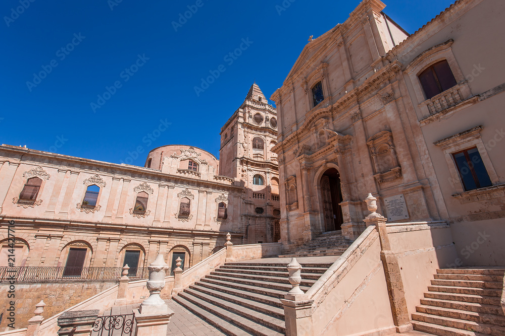 San Francesco Assisi church, Noto, sicily, Italy