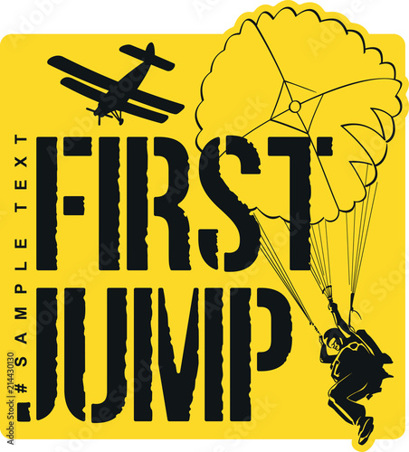 first jump