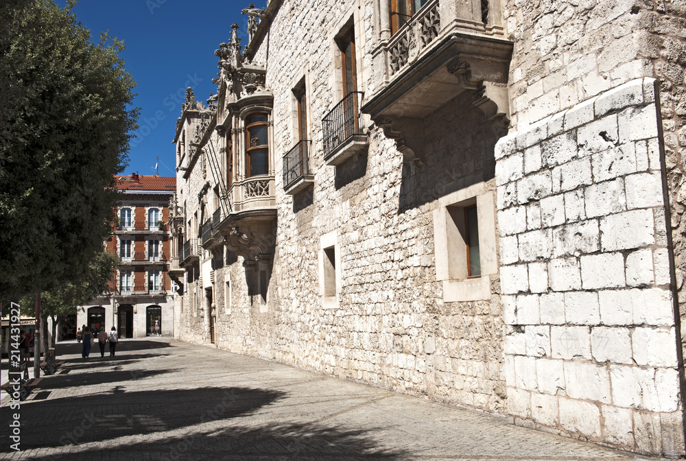 Casa del Cordón, Palast der Condestables de Castilla, Burgos, Kastilien, Station auf dem Jakobsweg, Camino de Santiago