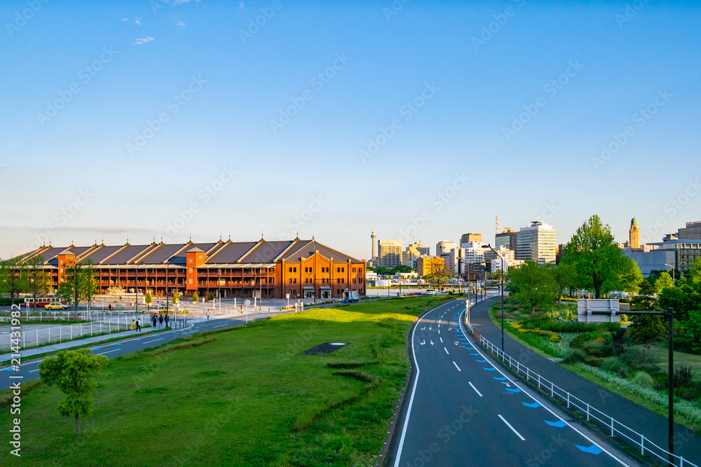 Fototapeta premium 神奈川県 横浜市 赤レンガ倉庫