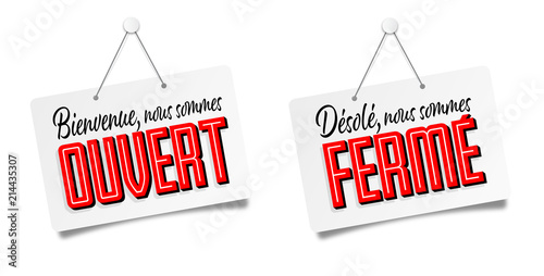 Ouvert Fermé