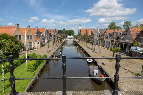 Sloten Friesland Netherlands canal