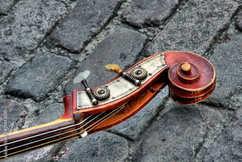 Photography Double bass, Copenhagen.
