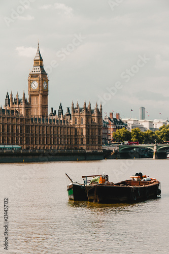 Houses of Parliament and Big Ben - London