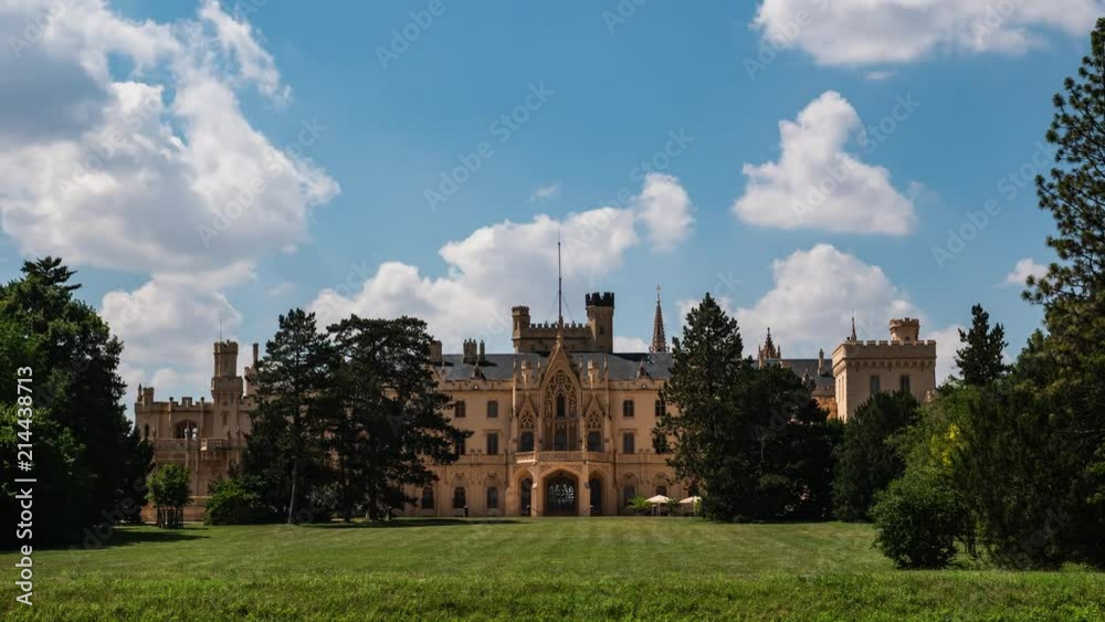 Luxury castle timelapse Luxury castle timelapse
