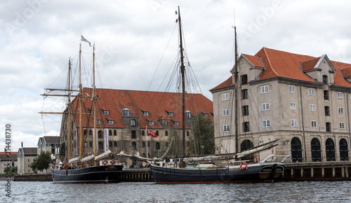 Canvas Print Cityscape of Copenhagen