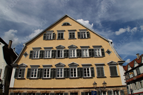 Ein Giebelhaus in Nürtingen