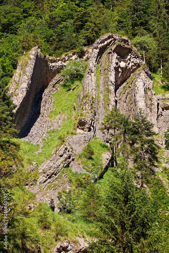 Ebniter valley natural wonders, Vorarlberg, Austria