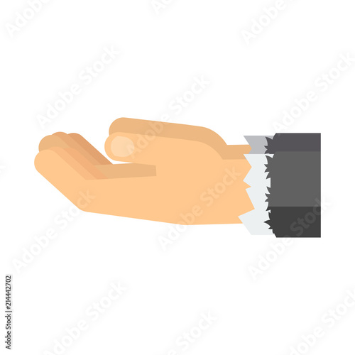 Flat vector cartoon illustration. Objects isolated ongreen background.