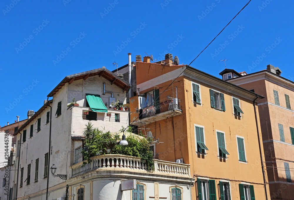 Picturesque old town San Remo - Italy