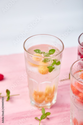 Detox infused flavored water