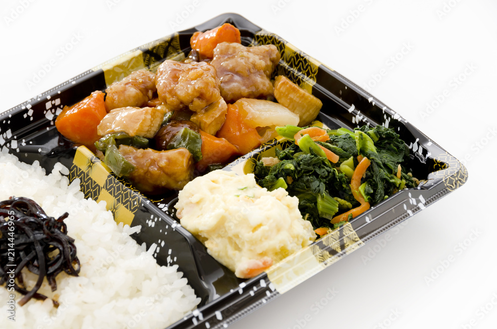酢豚弁当 酢豚弁当