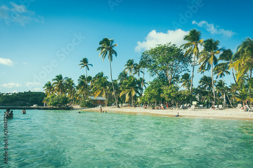 Strand auf Guadeloupe
