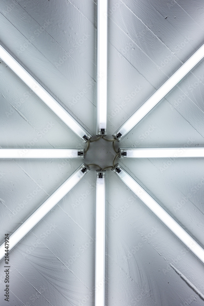 Neonröhre, Licht, Röhren design für Architektur lampen Stock Photo | Adobe  Stock