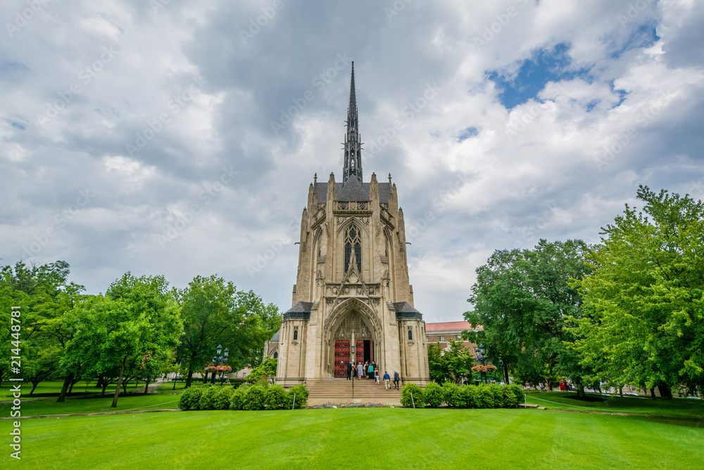 The Cathedral of Learning at the University of Pittsburgh, in Pittsburgh, Pennsylvania The Cathedral of Learning at the University of Pittsburgh, in Pittsburgh, Pennsylvania