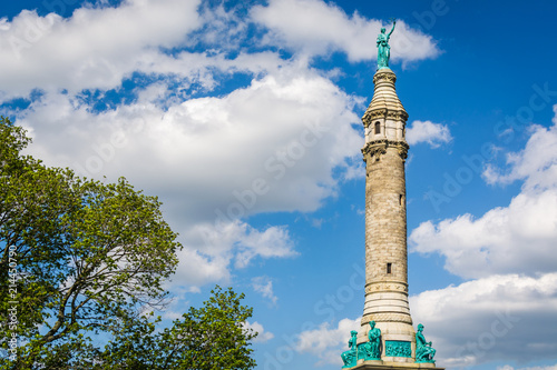 The Soldiers & Sailors Monument in East Rock, New Haven, Connecticut