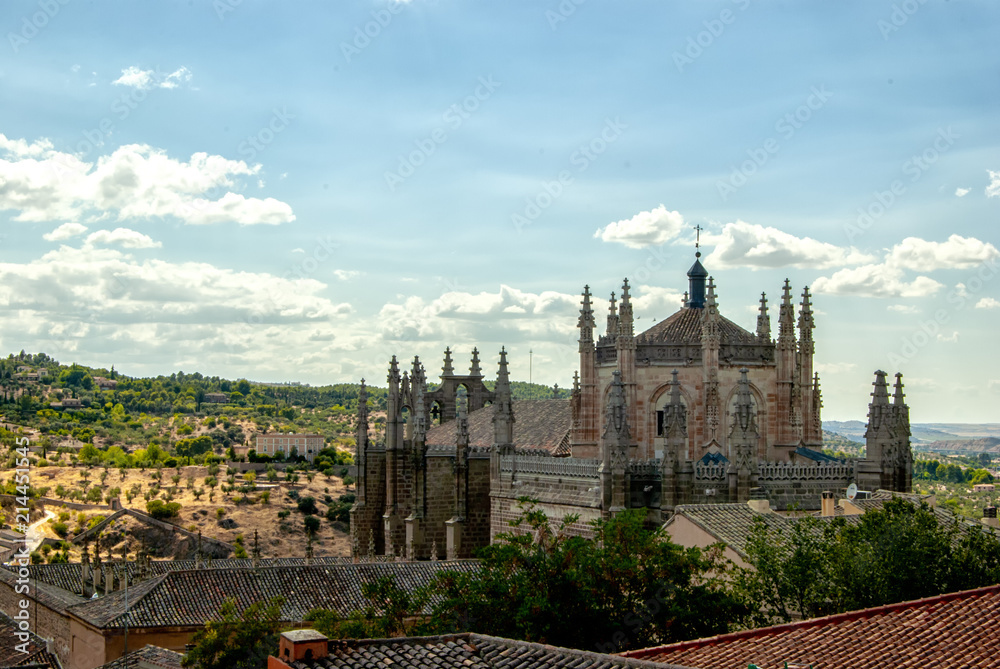 Vista de la catedral de Toledo