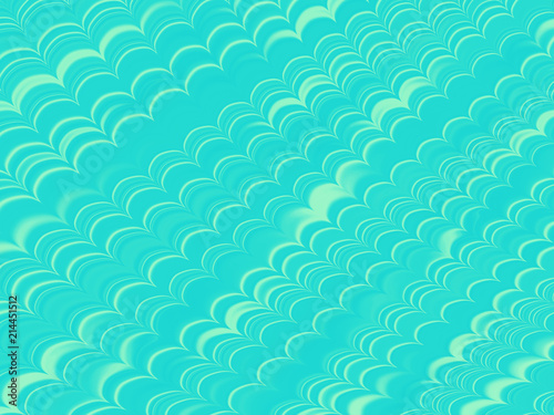Teal Wave Background