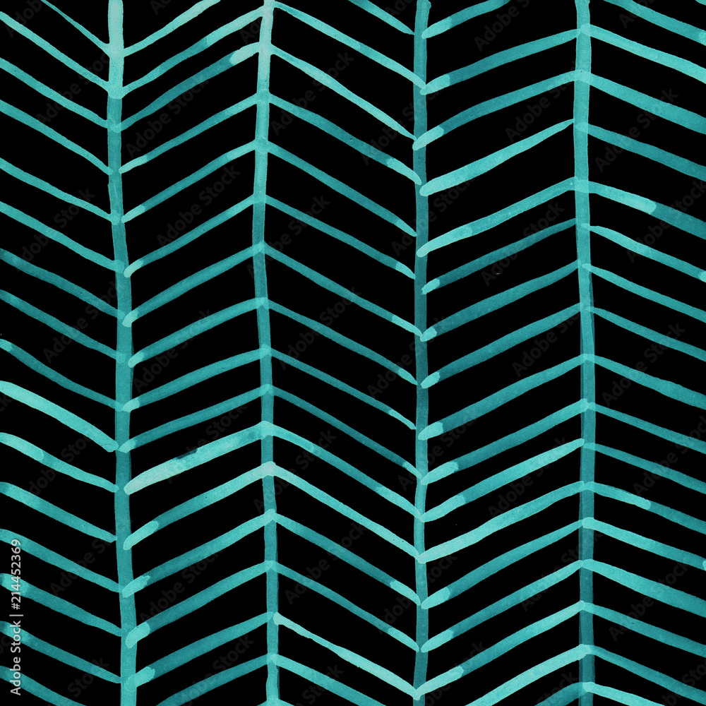Watercolor blob, blotch, line and blur on black background. Blue pattern Watercolor blob, blotch, line and blur on black background. Blue pattern