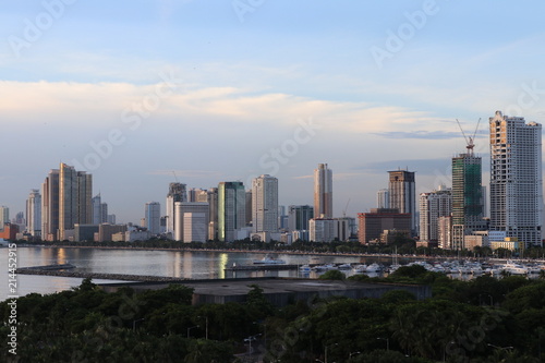 Manila Bay cityscape
