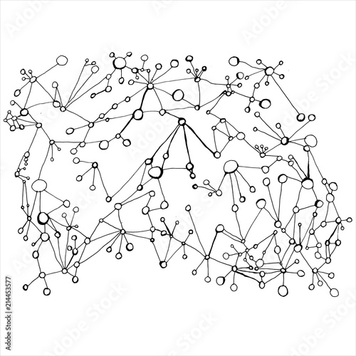 geometric simple black and white pattern