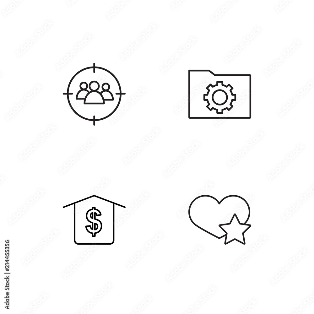 Time linear icons set. Simple outline vector icons Time linear icons set. Simple outline vector icons